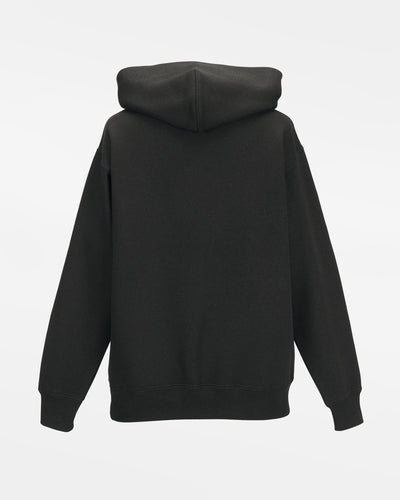 Russell Kids Basic Hoodie "Freising Grizzlies", All Black Bear, schwarz-DIAMOND PRIDE