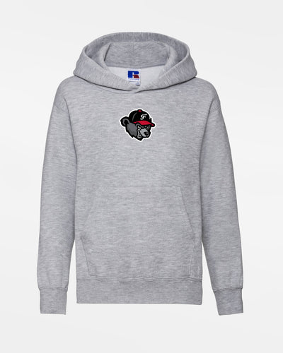 Russell Kids Basic Hoodie "Freising Grizzlies", Bear, heather grau-DIAMOND PRIDE