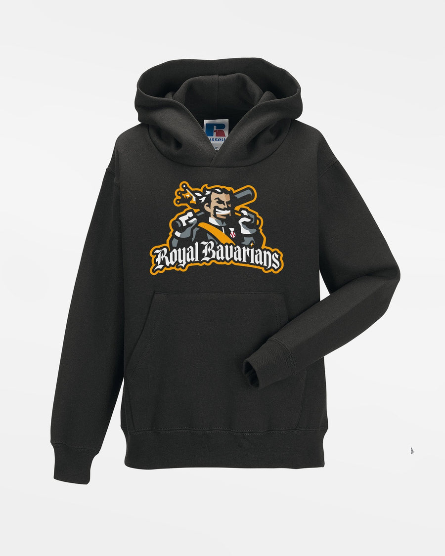 Russell Kids Basic Hoodie "Füssen Royal Bavarians", Primary Logo, schwarz-DIAMOND PRIDE