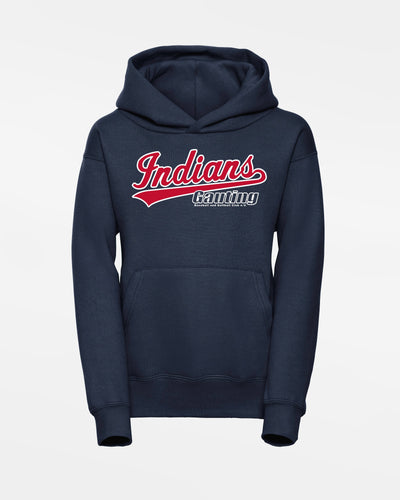 Russell Kids Basic Hoodie "Gauting Indians", Script, navy blau-DIAMOND PRIDE