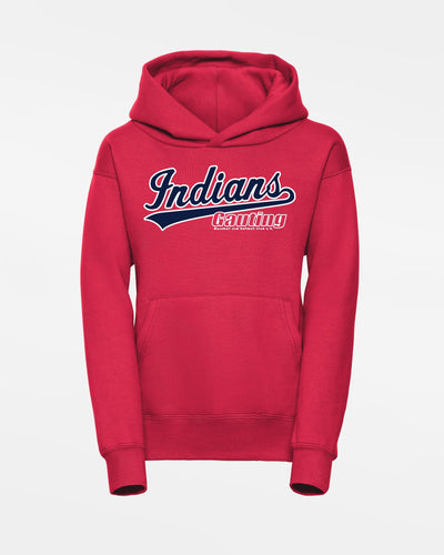 Russell Kids Basic Hoodie "Gauting Indians", Script, rot-DIAMOND PRIDE
