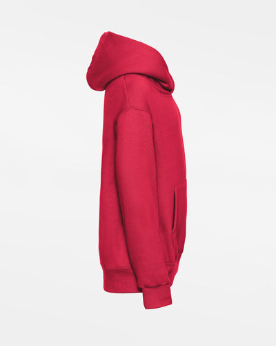 Russell Kids Basic Hoodie "Hard Bulls", City, rot-DIAMOND PRIDE