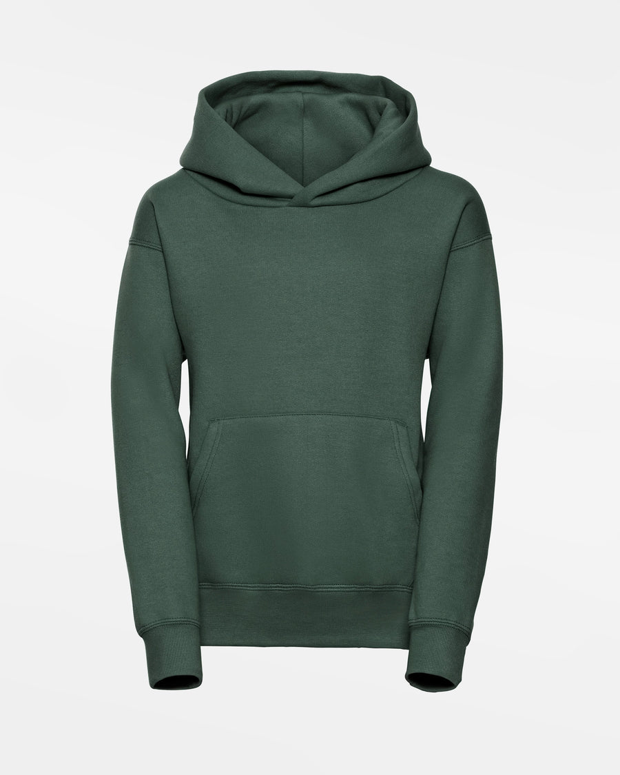 Russell Kids Basic Hoodie "Leipzig Wallbreakers", dunkelgrün-DIAMOND PRIDE