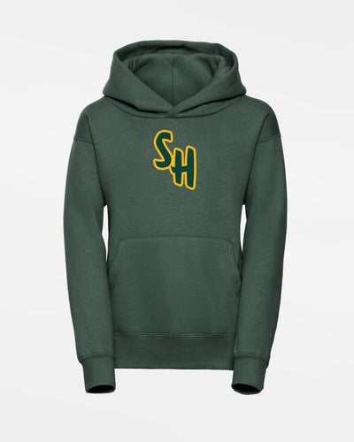 Russell Kids Basic Hoodie "Saarlouis Hornets", SH, dunkelgrün-DIAMOND PRIDE