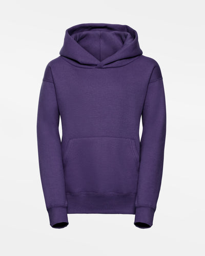 Russell Kids Basic Hoodie, purple-DIAMOND PRIDE