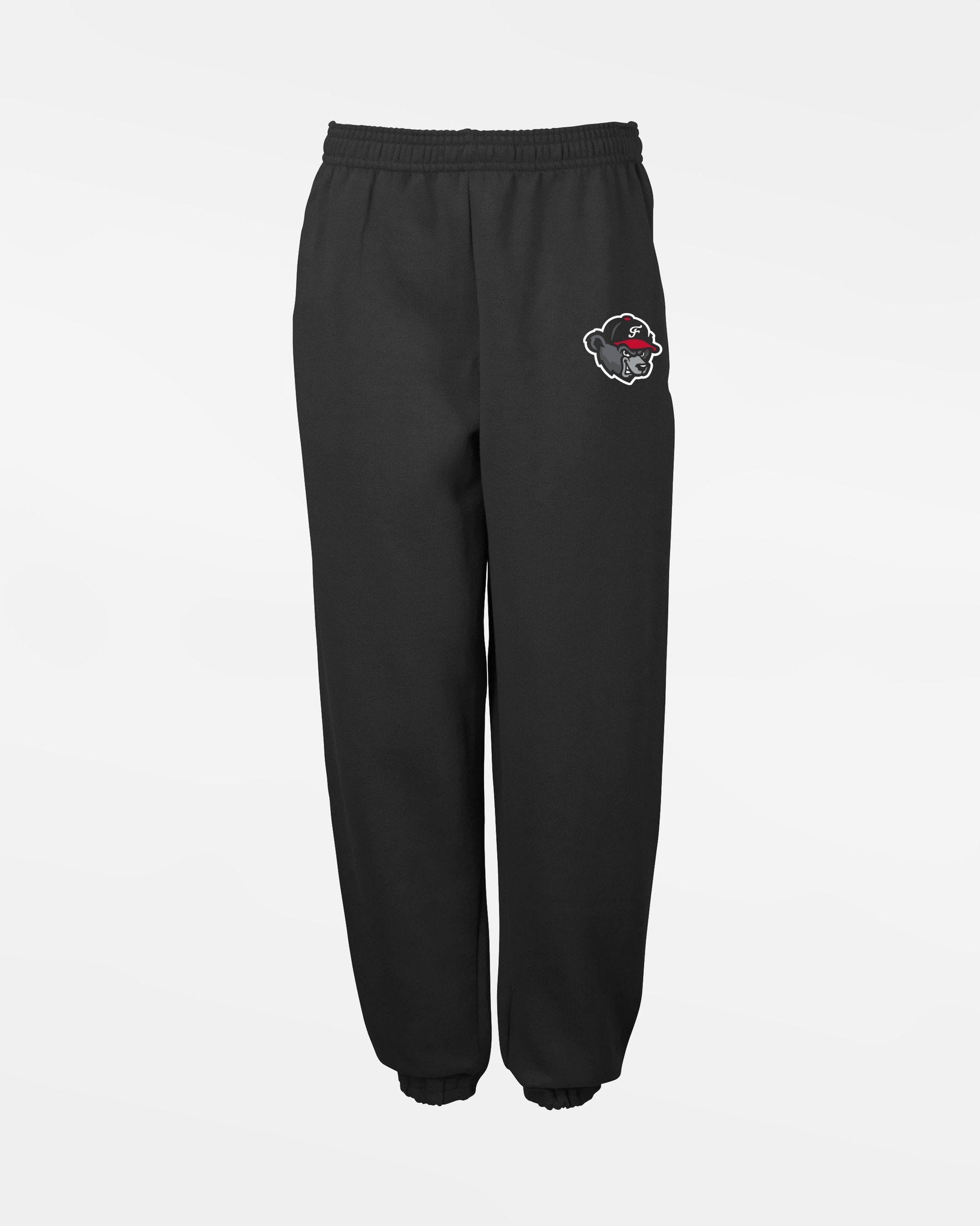 Russell Kids Basic Sweatpants mit Seitentaschen "Freising Grizzlies", Bear, schwarz-DIAMOND PRIDE