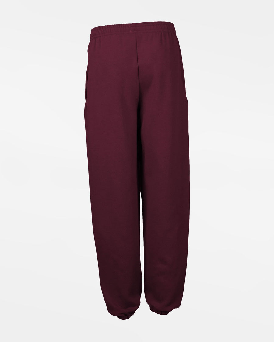 Russell Kids Basic Sweatpants mit Seitentaschen, maroon-rot-DIAMOND PRIDE
