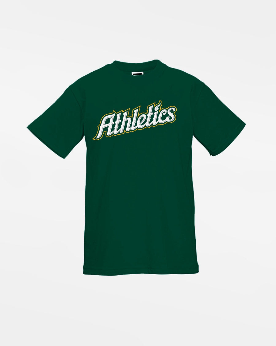 Russell Kids Basic T-Shirt "Attnang Athletics", Script, dunkelgrün-DIAMOND PRIDE