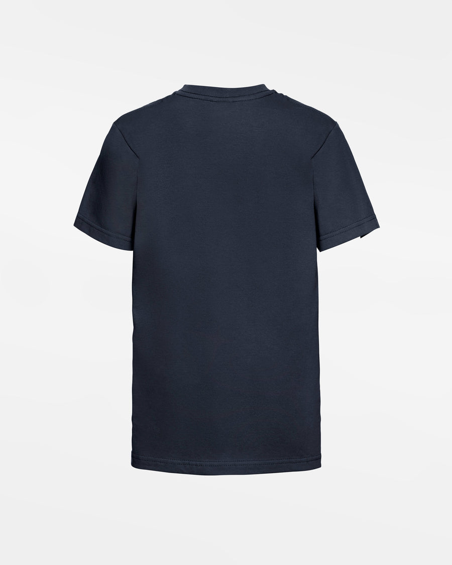 Russell Kids Basic T-Shirt "Berlin Skylarks", U-10 / U-12 / 2025, Baseball, navy blau - SONDERPREIS-DIAMOND PRIDE