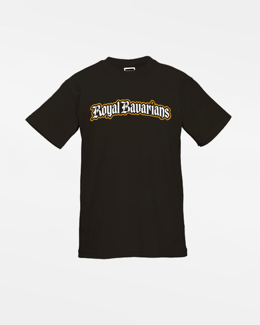 Russell Kids Basic T-Shirt "Füssen Royal Bavarians", Script, schwarz-DIAMOND PRIDE