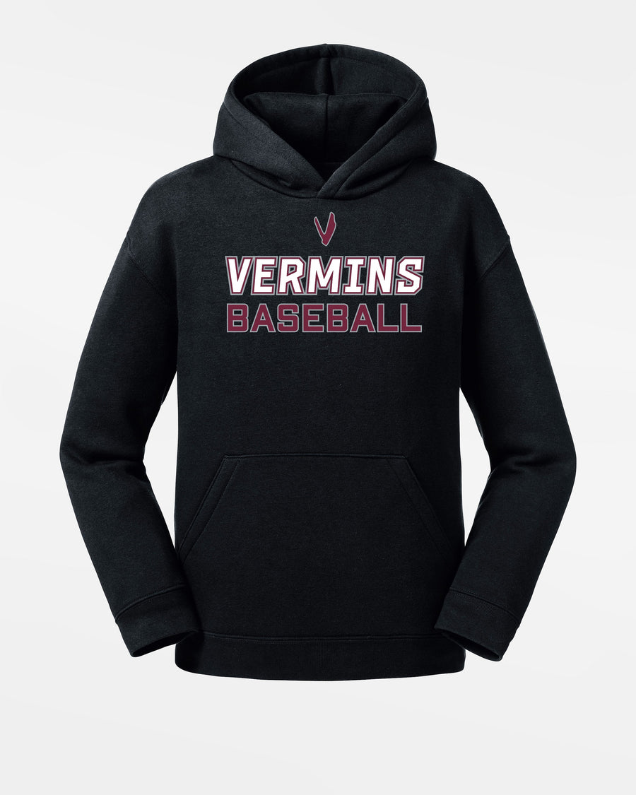 Russell Kids Premium Heavy Hoodie "Wesseling Vermins", Baseball, schwarz-DIAMOND PRIDE