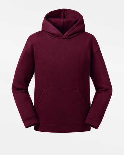 Russell Kids Premium Heavy Hoodie, maroon rot-DIAMOND PRIDE
