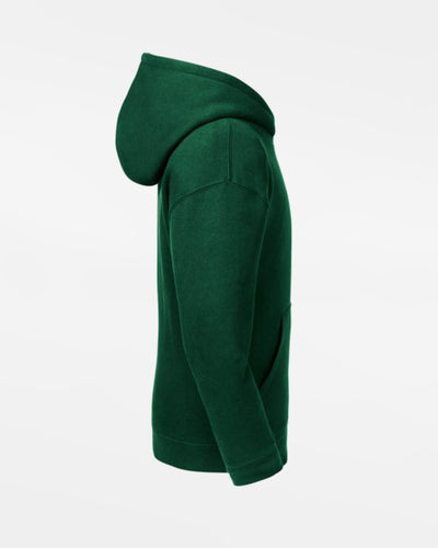 Russell Kids Premium Heavy Zip-Hoodie „Kufstein Vikings“, Crest, dunkelgrün-DIAMOND PRIDE