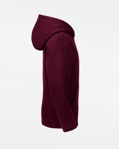 Russell Kids Premium Heavy Zip-Hoodie, maroon rot-DIAMOND PRIDE