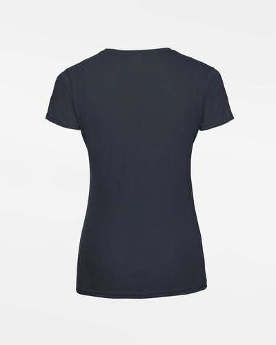 Russell Ladies Basic T-Shirt "Berlin Skylarks", Script & Bird, navy blau-DIAMOND PRIDE