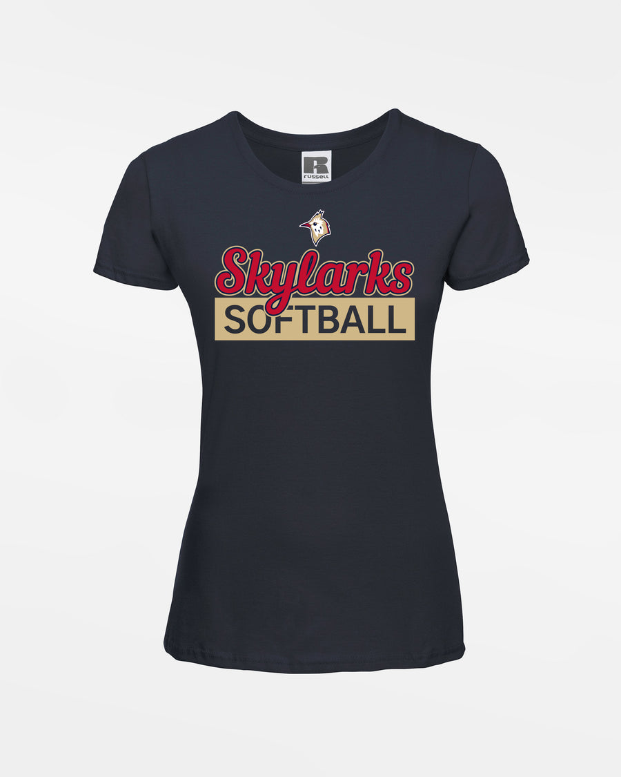 Russell Ladies Basic T-Shirt "Berlin Skylarks", Softball, navy blau-DIAMOND PRIDE