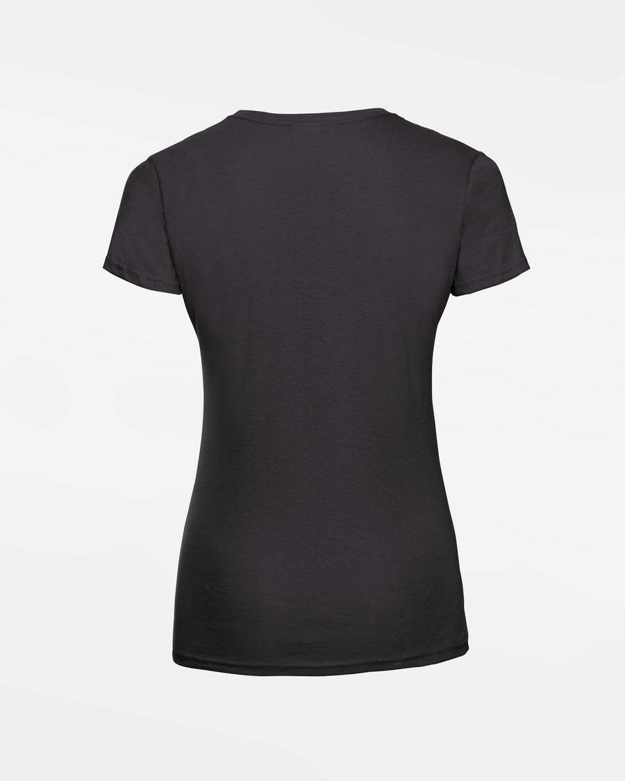 Russell Ladies Basic T-Shirt "Hard Bulls", City, schwarz-DIAMOND PRIDE
