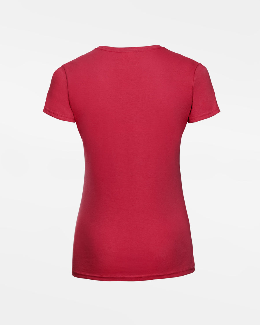 Russell Ladies Basic T-Shirt "Hard Bulls", City, rot-DIAMOND PRIDE