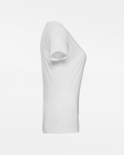 Russell Ladies Basic T-Shirt "Hard Bulls", City, weiss-DIAMOND PRIDE