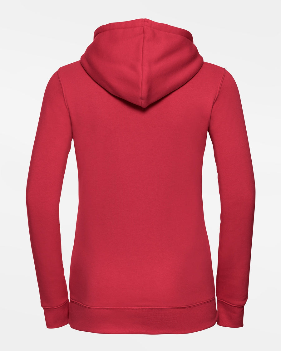 Russell Ladies Premium Heavy Hoodie "Hard Bulls", rot-DIAMOND PRIDE