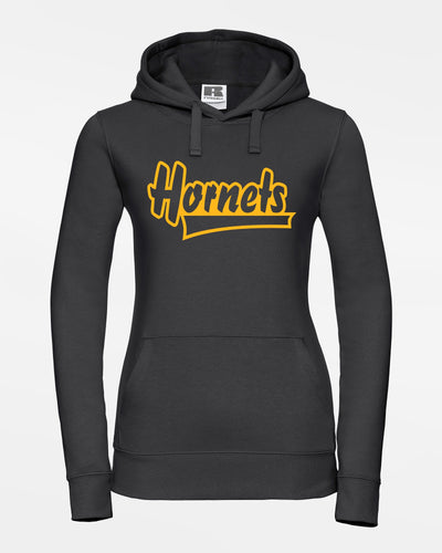 Russell Ladies Premium Heavy Hoodie "Saarlouis Hornets", Script, schwarz-DIAMOND PRIDE
