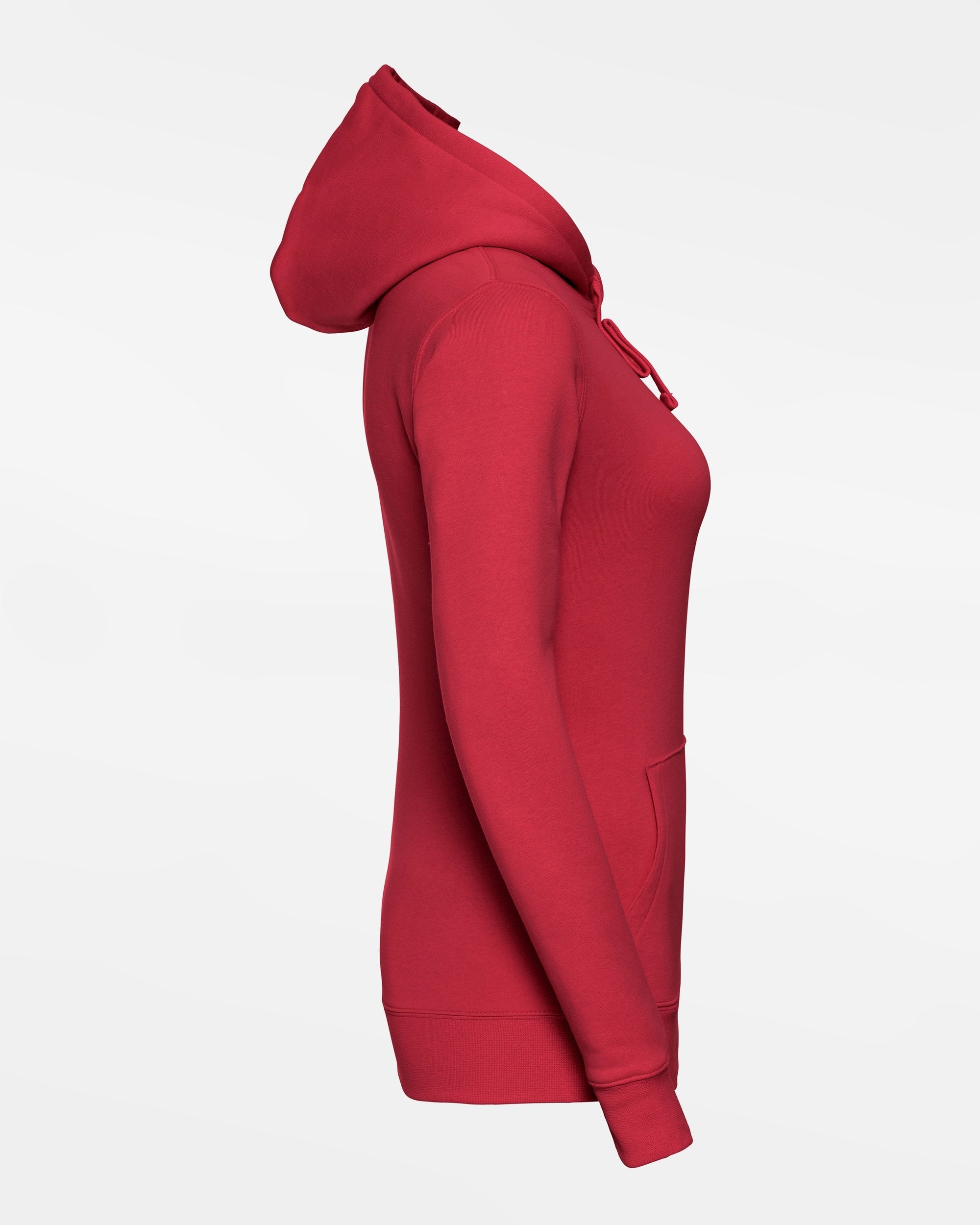 Russell Ladies Premium Heavy Hoodie "Hard Bulls", rot-DIAMOND PRIDE