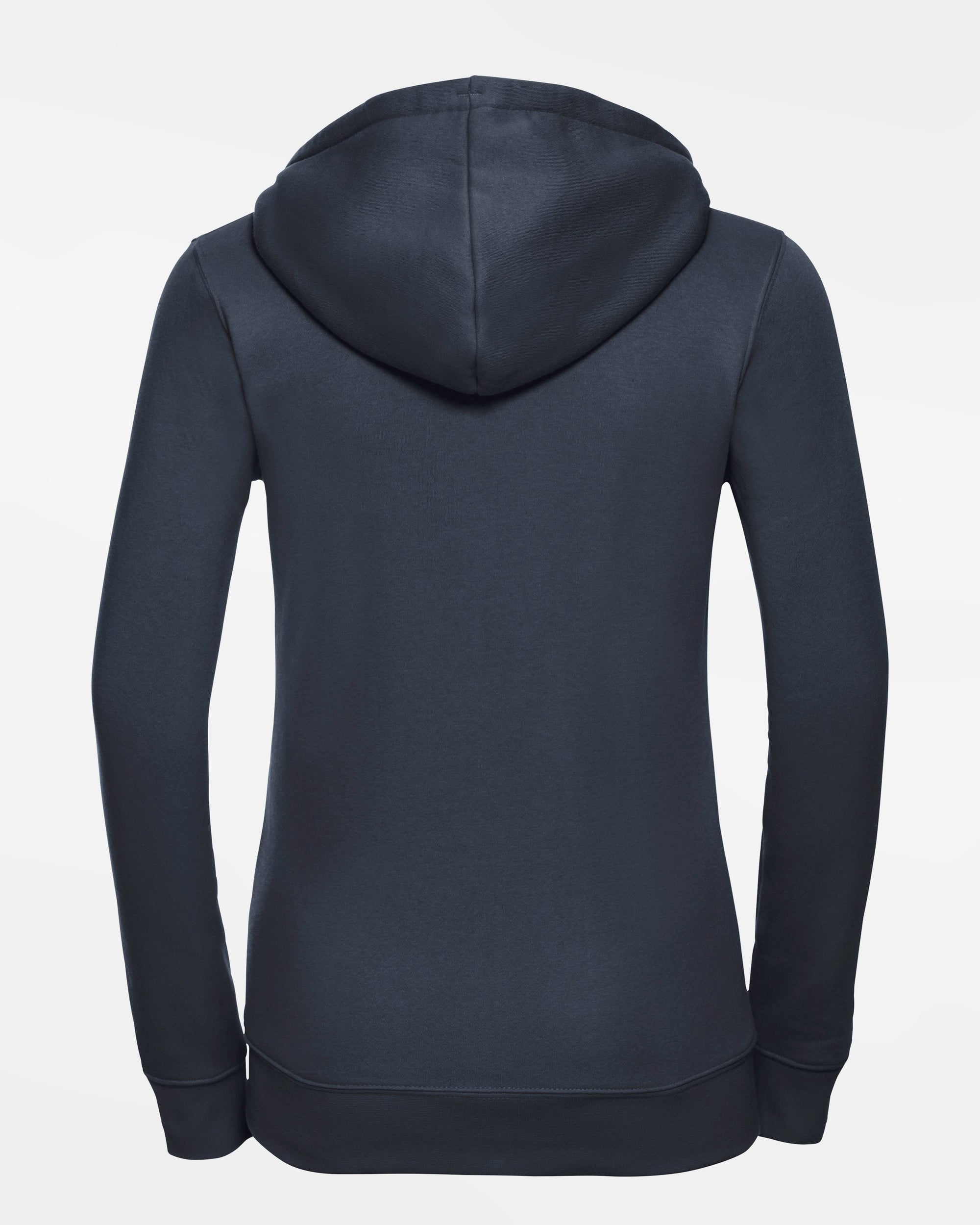 Russell Ladies Premium Heavy Zip-Hoodie "Munich Caribes", Palme, navy blau-DIAMOND PRIDE