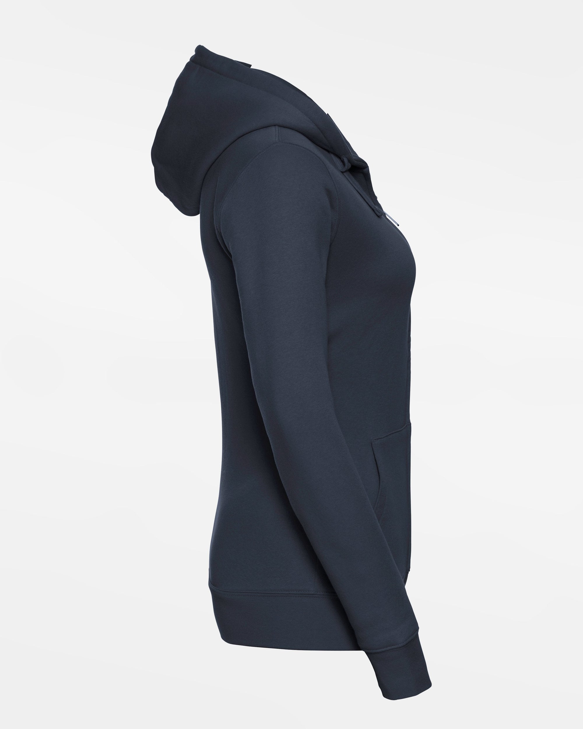 Russell Ladies Premium Heavy Zip-Hoodie "Munich Caribes", Palme, navy blau-DIAMOND PRIDE