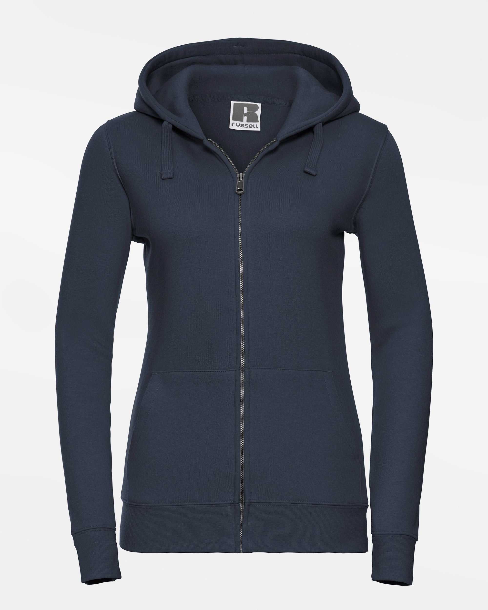 Russell Ladies Premium Heavy Zip-Hoodie, navy blau-DIAMOND PRIDE