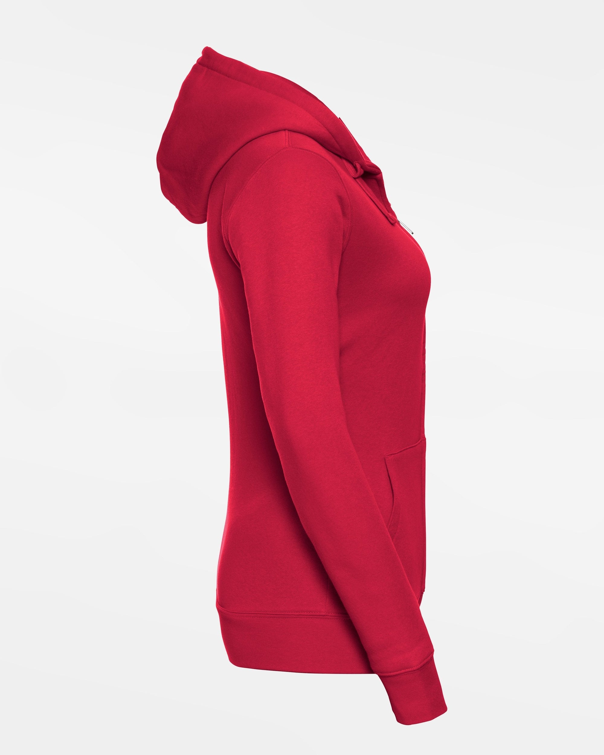 Russell Ladies Premium Heavy Zip-Hoodie "Hard Bulls", rot-DIAMOND PRIDE