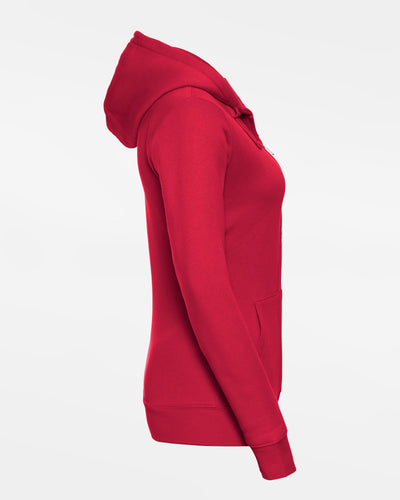 Russell Ladies Premium Heavy Zip-Hoodie "Hard Bulls", rot-DIAMOND PRIDE