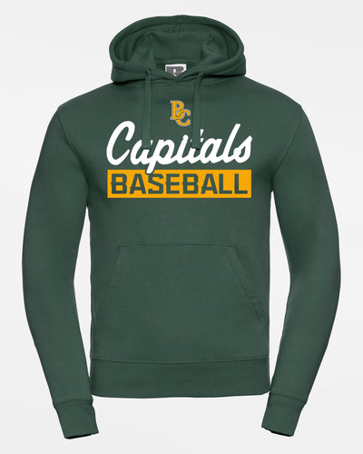 Russell Premium Heavy Hoodie "Bonn Capitals", Baseball, dunkelgrün-DIAMOND PRIDE