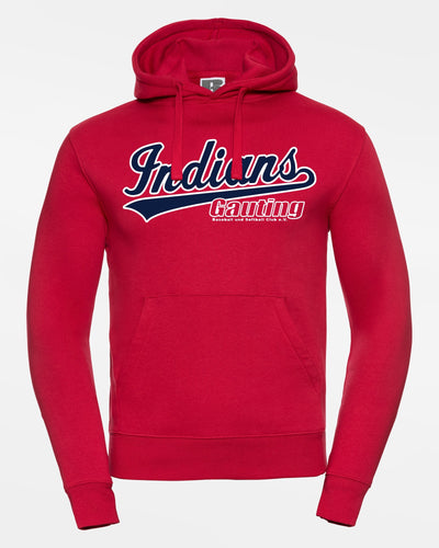 Russell Premium Heavy Hoodie "Gauting Indians", Script, rot-DIAMOND PRIDE