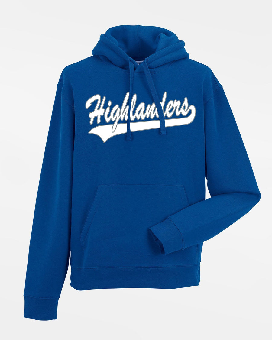 Russell Premium Heavy Hoodie "Gramastetten Highlanders", Script, royal-blau-DIAMOND PRIDE