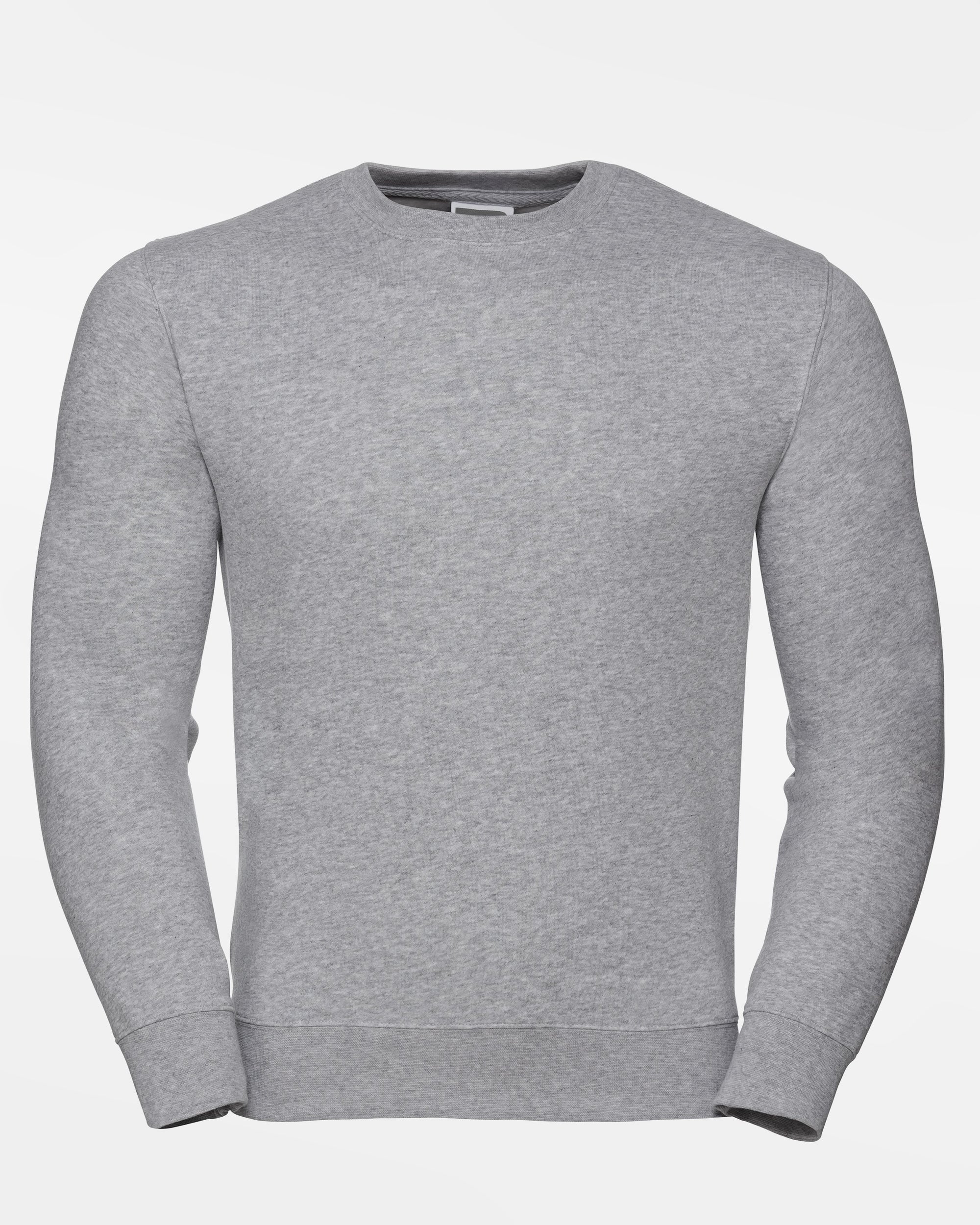 Russell Premium Heavy Sweater "Hard Bulls", heather grau-DIAMOND PRIDE