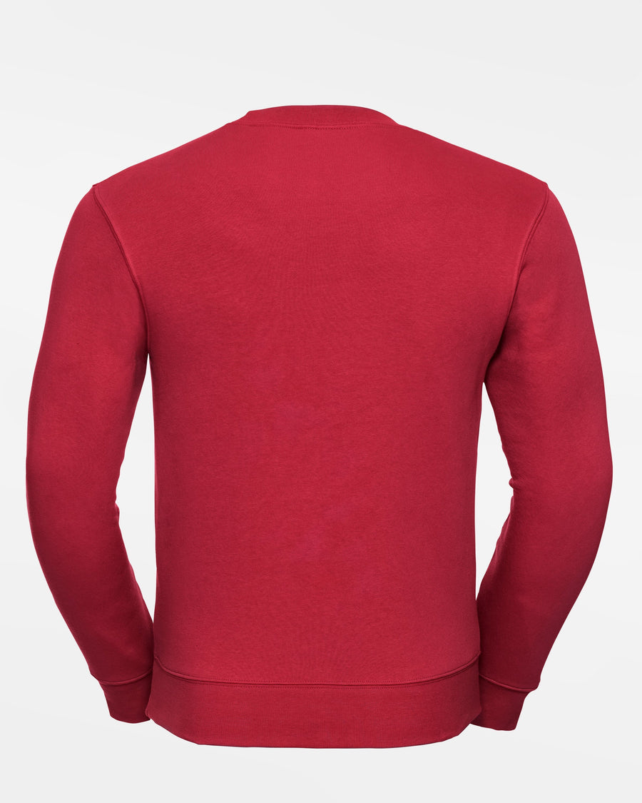 Russell Premium Heavy Sweater "Hard Bulls", rot-DIAMOND PRIDE