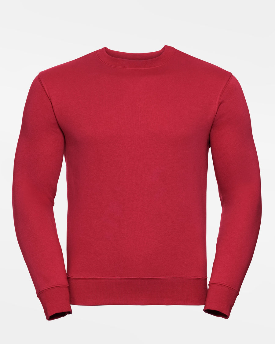 Russell Premium Heavy Sweater "Hard Bulls", rot-DIAMOND PRIDE