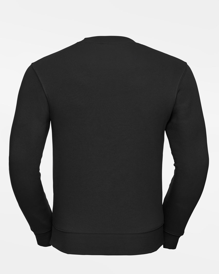 Russell Premium Heavy Sweater „Kufstein Vikings“, Script, schwarz-DIAMOND PRIDE