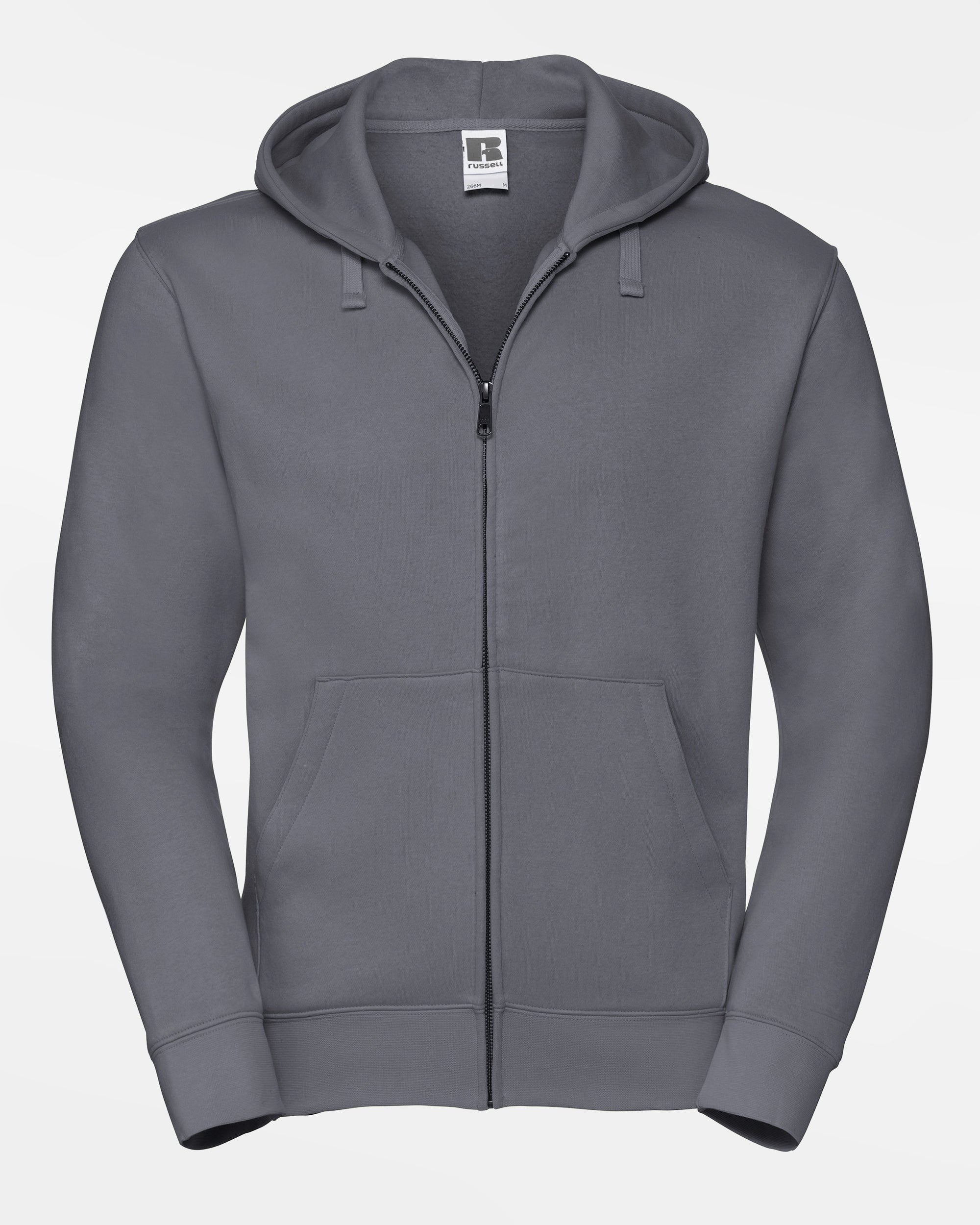 Russell Premium Heavy Zip-Hoodie, dunkelgrau-DIAMOND PRIDE