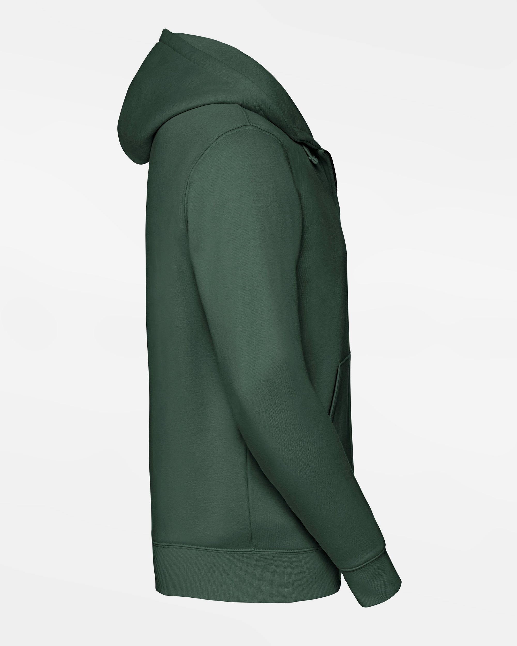 Russell Premium Heavy Zip-Hoodie, dunkelgrün-DIAMOND PRIDE