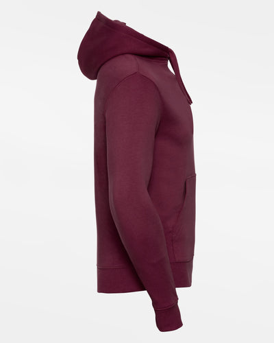 Russell Premium Heavy Zip-Hoodie, maroon rot-DIAMOND PRIDE