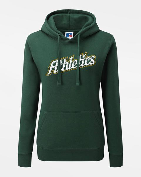 Russell Premium Ladies Heavy Hoodie "Attnang Athletics", Script, dunkelgrün-DIAMOND PRIDE