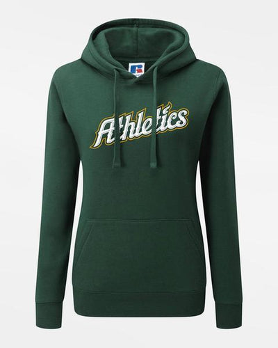 Russell Premium Ladies Heavy Hoodie "Attnang Athletics", Script, dunkelgrün-DIAMOND PRIDE