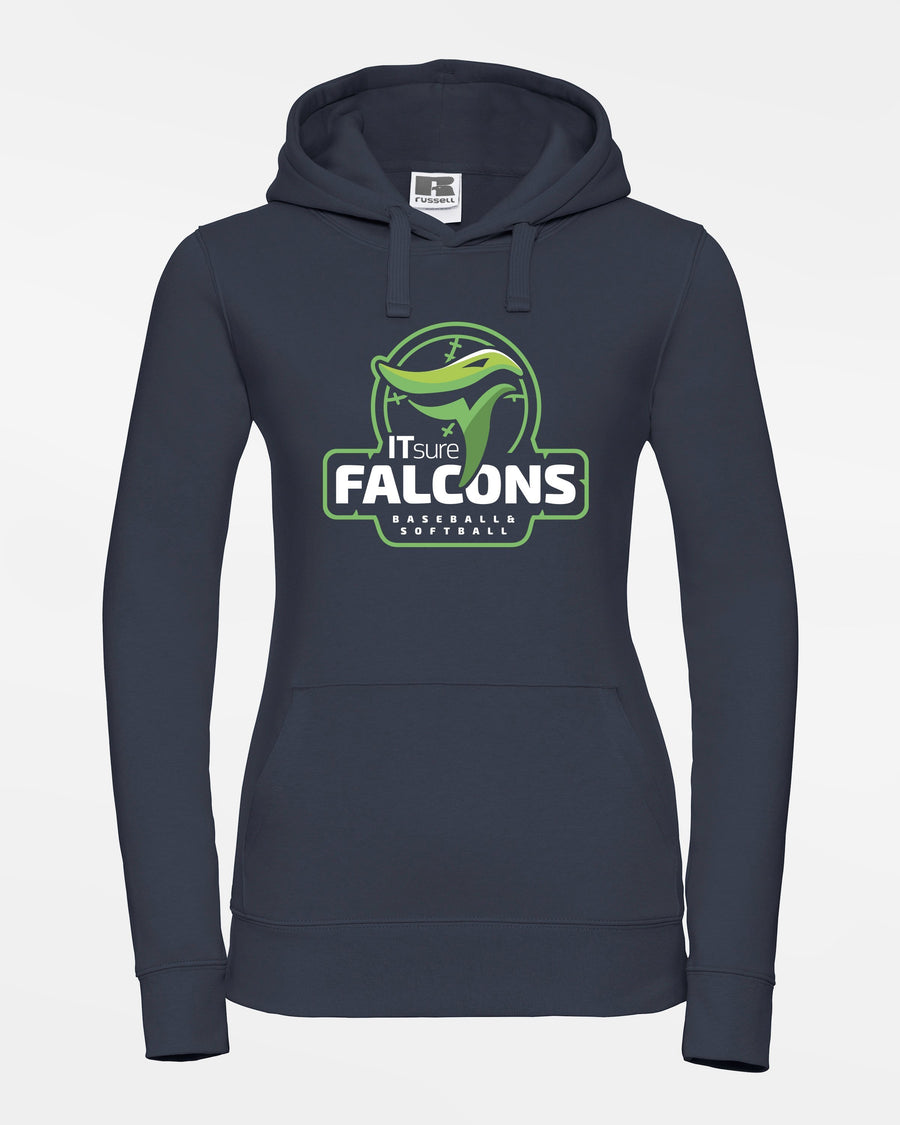 Russell Premium Ladies Heavy Hoodie "IT SURE FALCONS", navy blau-DIAMOND PRIDE