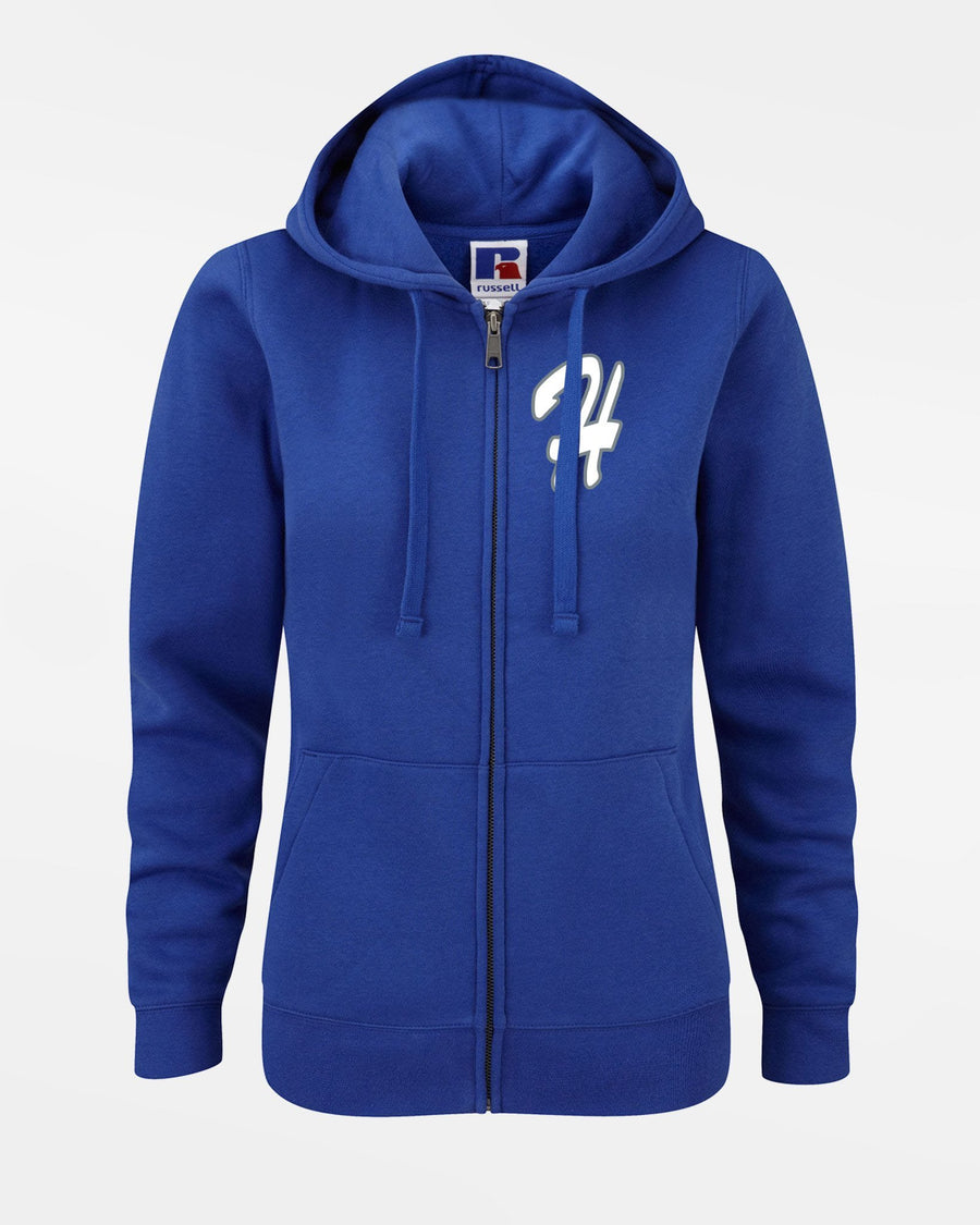 Russell Premium Ladies Heavy Zip-Hoodie "Gramastetten Highlanders", royal-blau-DIAMOND PRIDE