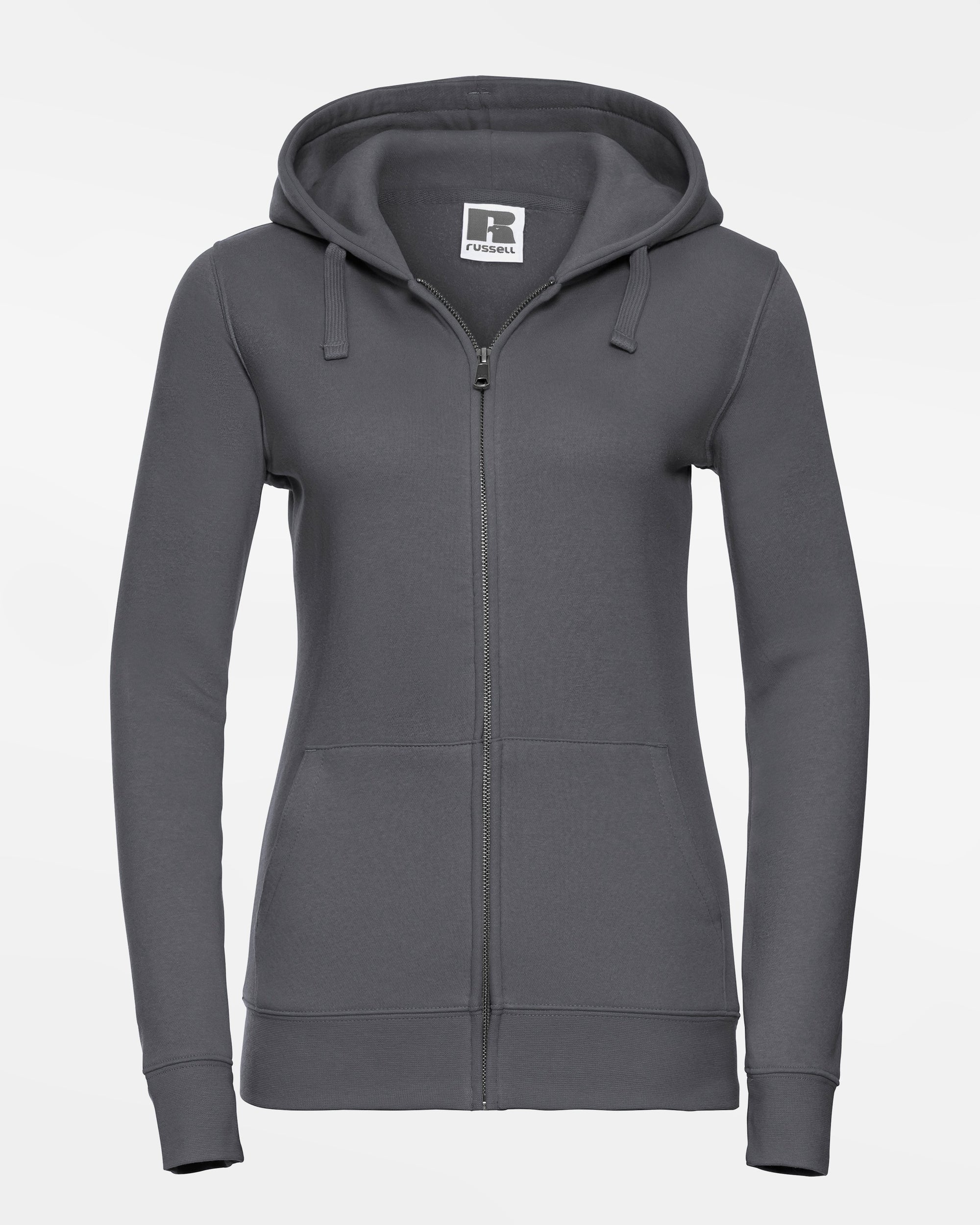 Russell Premium Ladies Heavy Zip-Hoodie, dunkelgrau-DIAMOND PRIDE