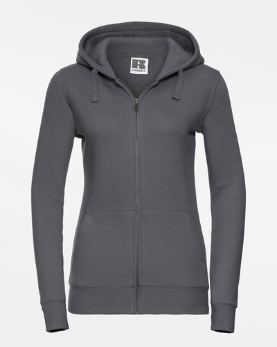 Russell Premium Ladies Heavy Zip-Hoodie, dunkelgrau-DIAMOND PRIDE