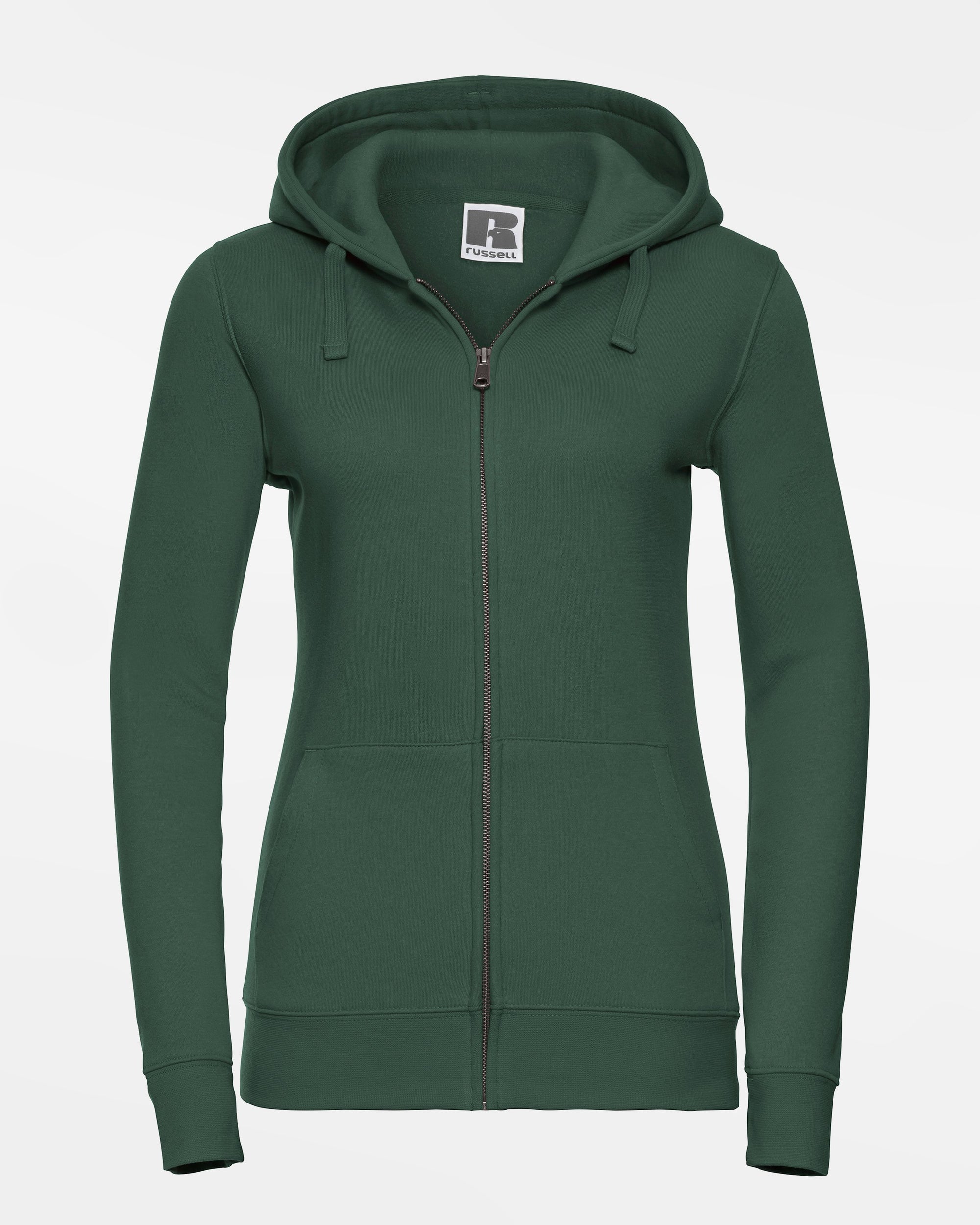 Russell Premium Ladies Heavy Zip-Hoodie, dunkelgrün-DIAMOND PRIDE