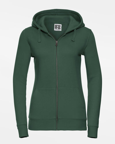 Russell Premium Ladies Heavy Zip-Hoodie, dunkelgrün-DIAMOND PRIDE