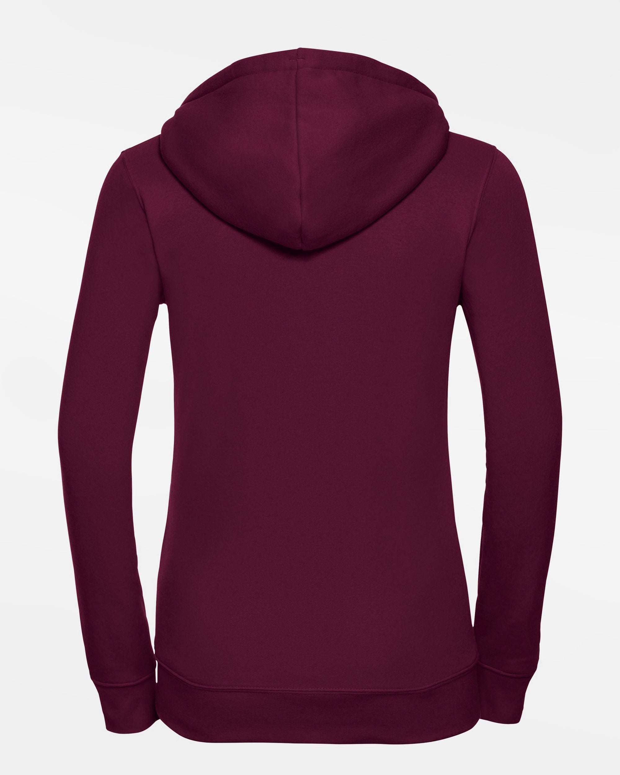 Russell Premium Ladies Heavy Zip-Hoodie, maroon rot-DIAMOND PRIDE